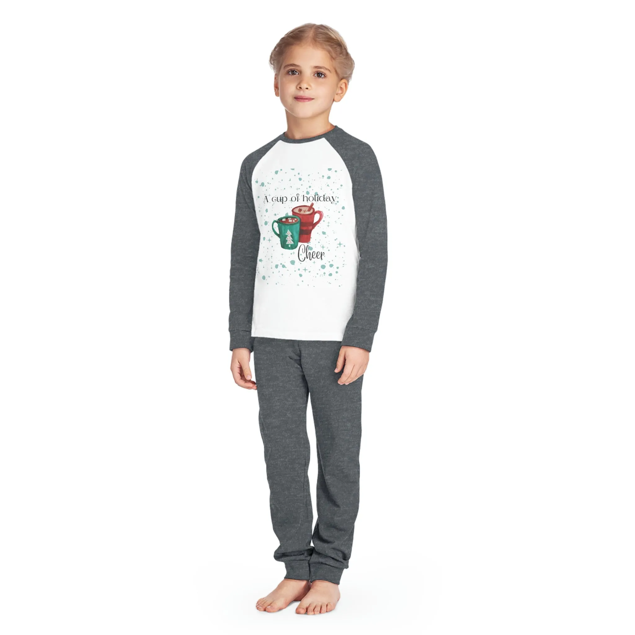 A cup of holiday cheer Kids' Pajama Set