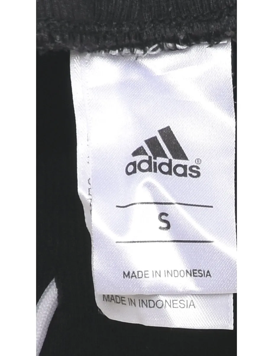 Adidas Black & White Contrast Jogging Bottoms - W28 L29