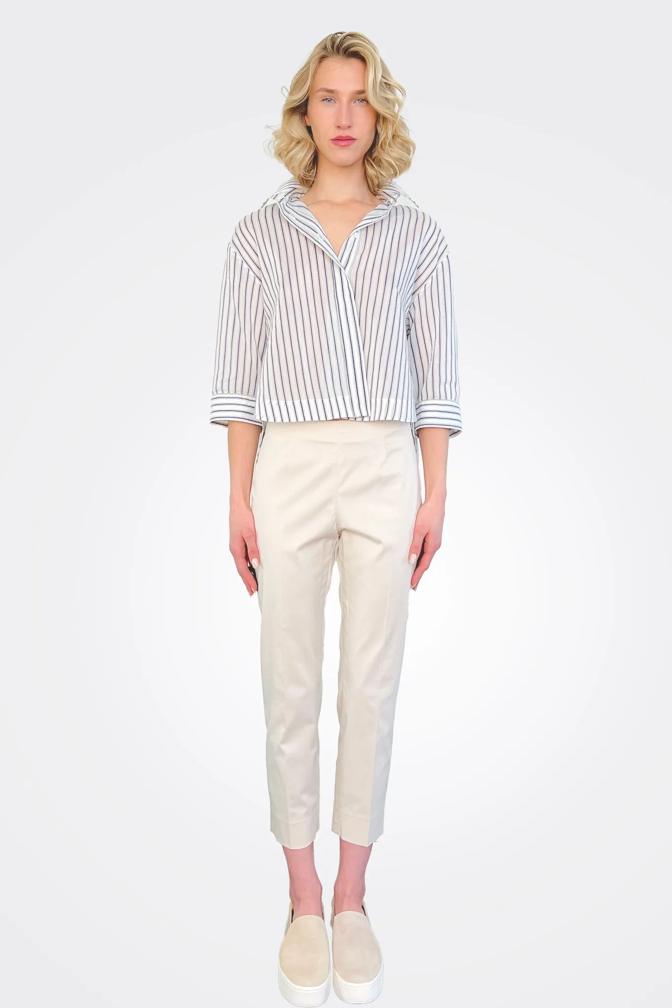 Boxy Shirt - Stripe