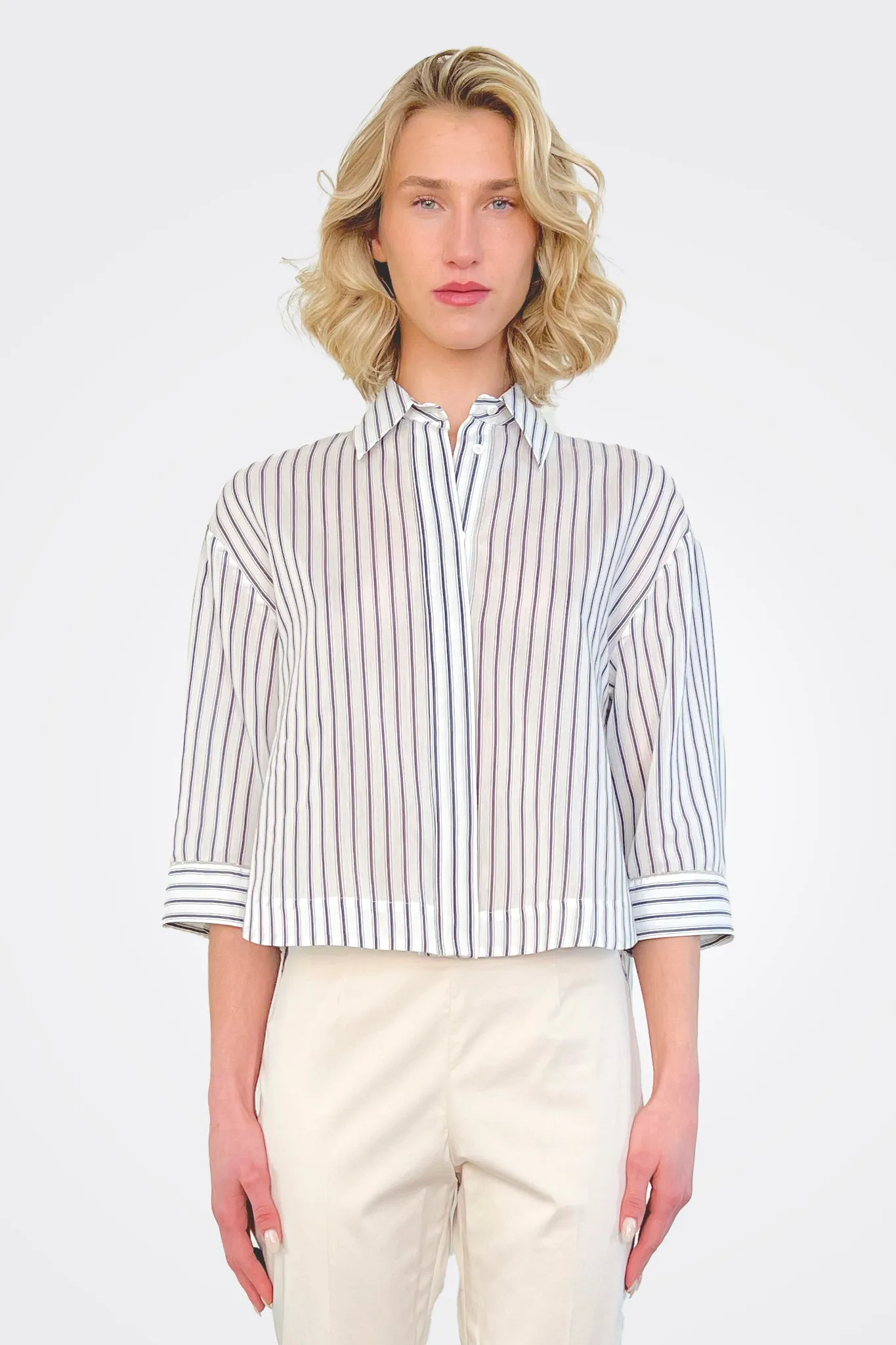 Boxy Shirt - Stripe