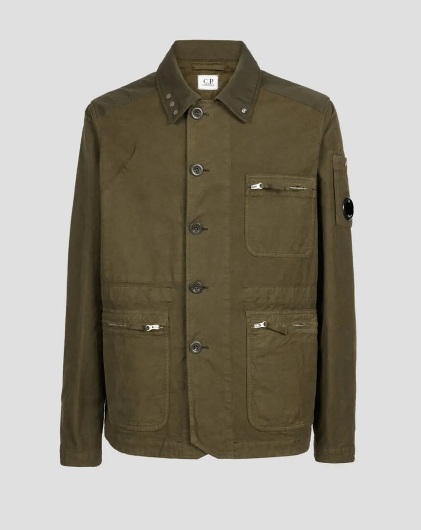 C.P. Company Mais-B Chore Jacket / Ivy Green