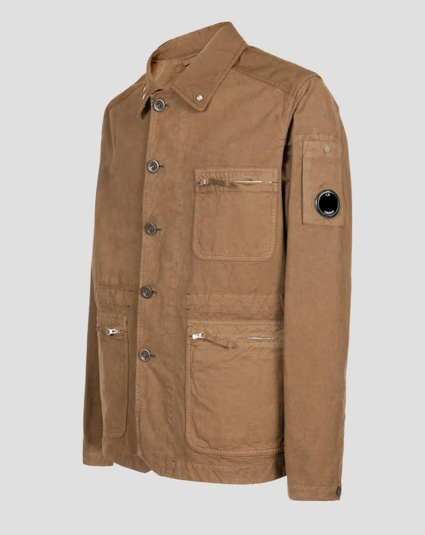 C.P. Company Mais-B Chore Jacket / Lead Gray