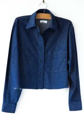 Crop Denim Shirt