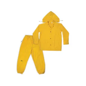 Custom Leather Craft R102X Yellow Polyester 3 Piece Suit, X-Large