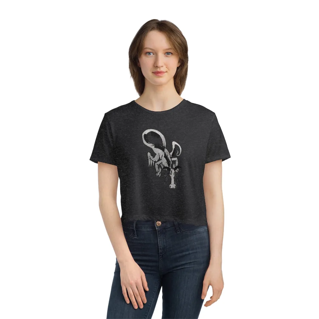 Dragon Women's Flowy Cropped Tee