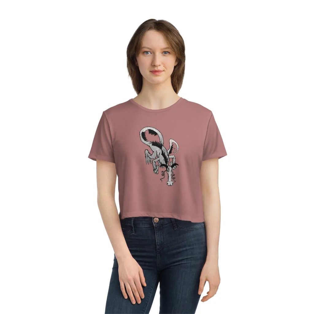 Dragon Women's Flowy Cropped Tee