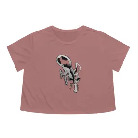 Dragon Women's Flowy Cropped Tee