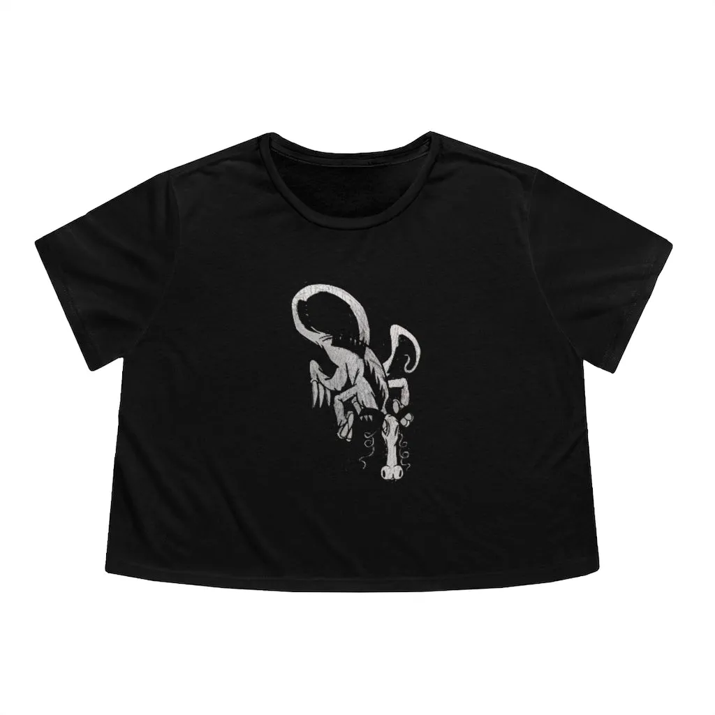 Dragon Women's Flowy Cropped Tee