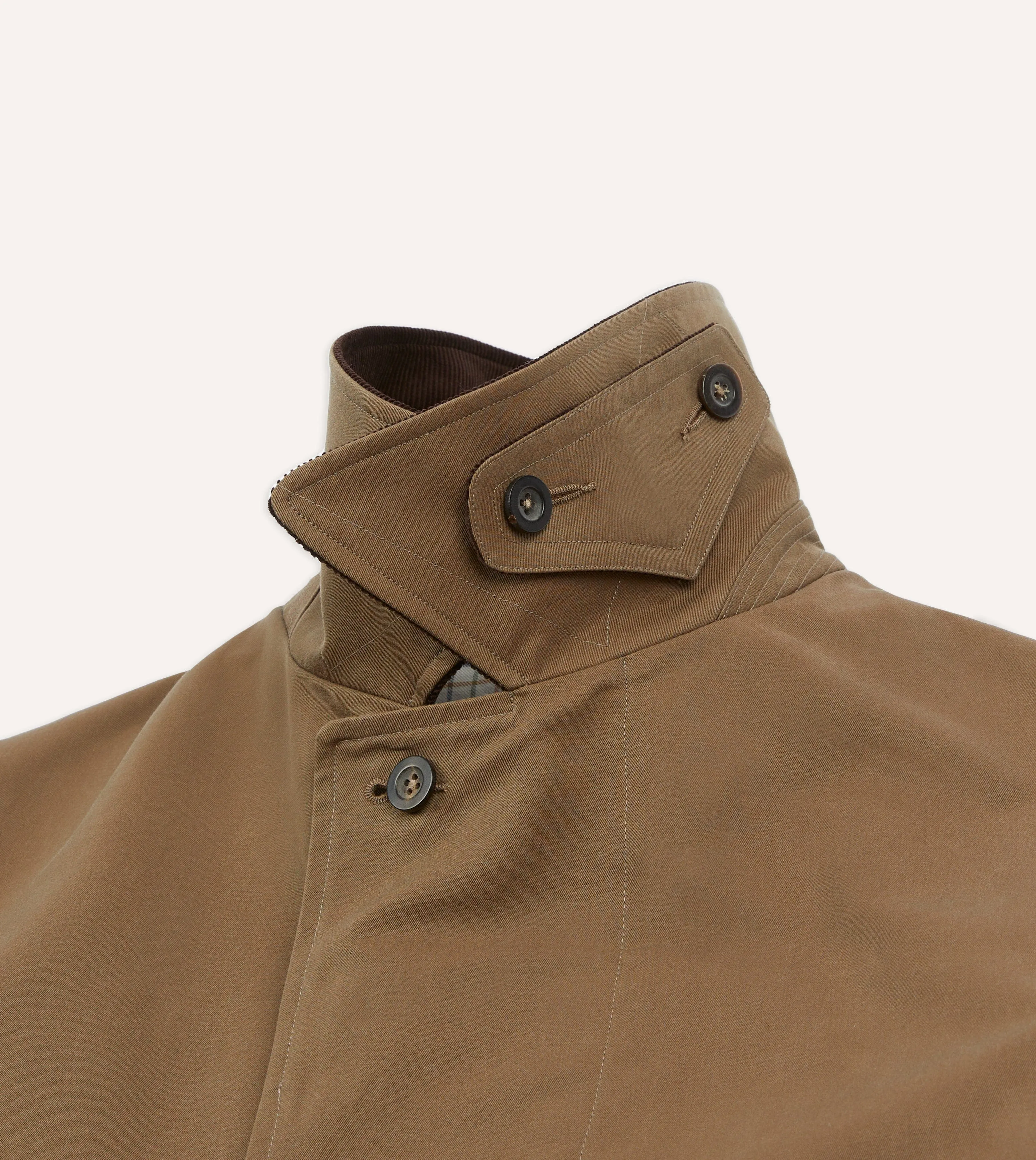 Drake's for Permanent Style Tan Rider's Raincoat