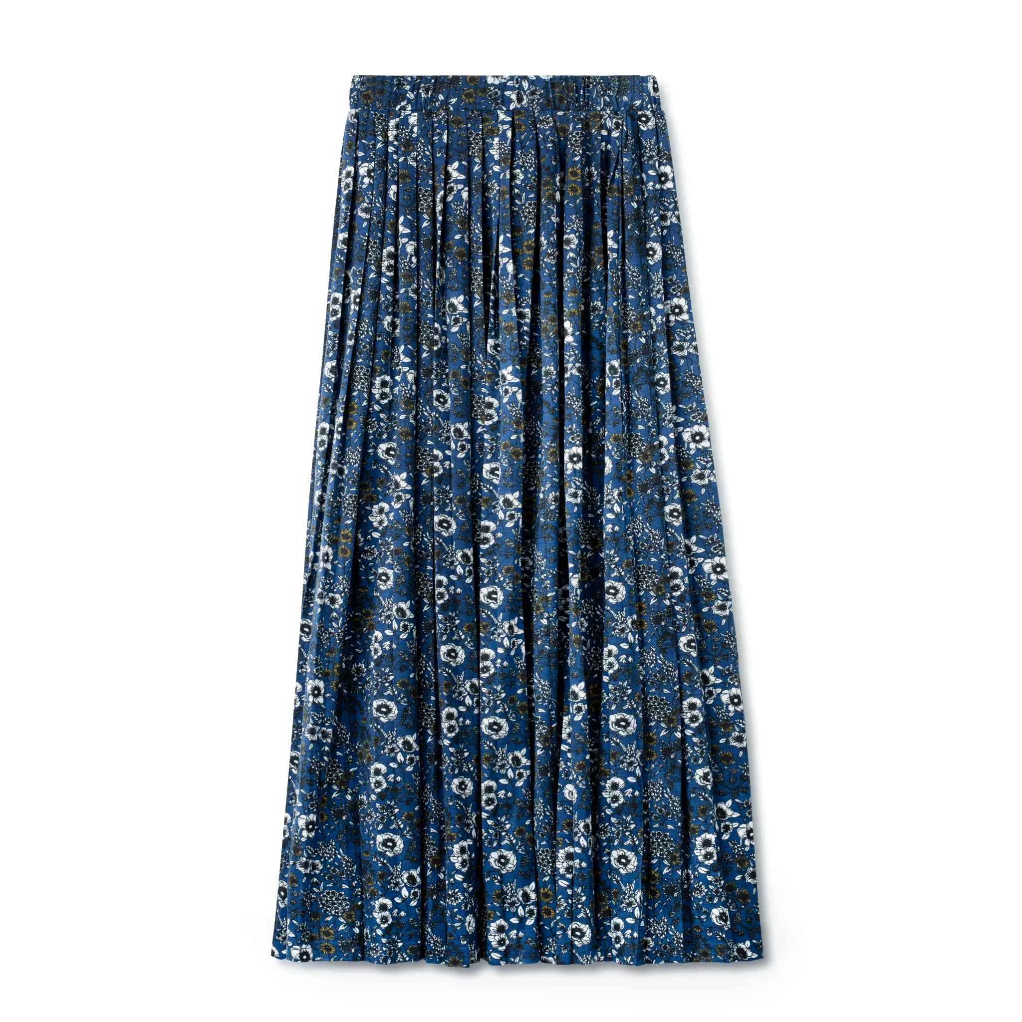 Elastic Waist Skirt IN: Floral