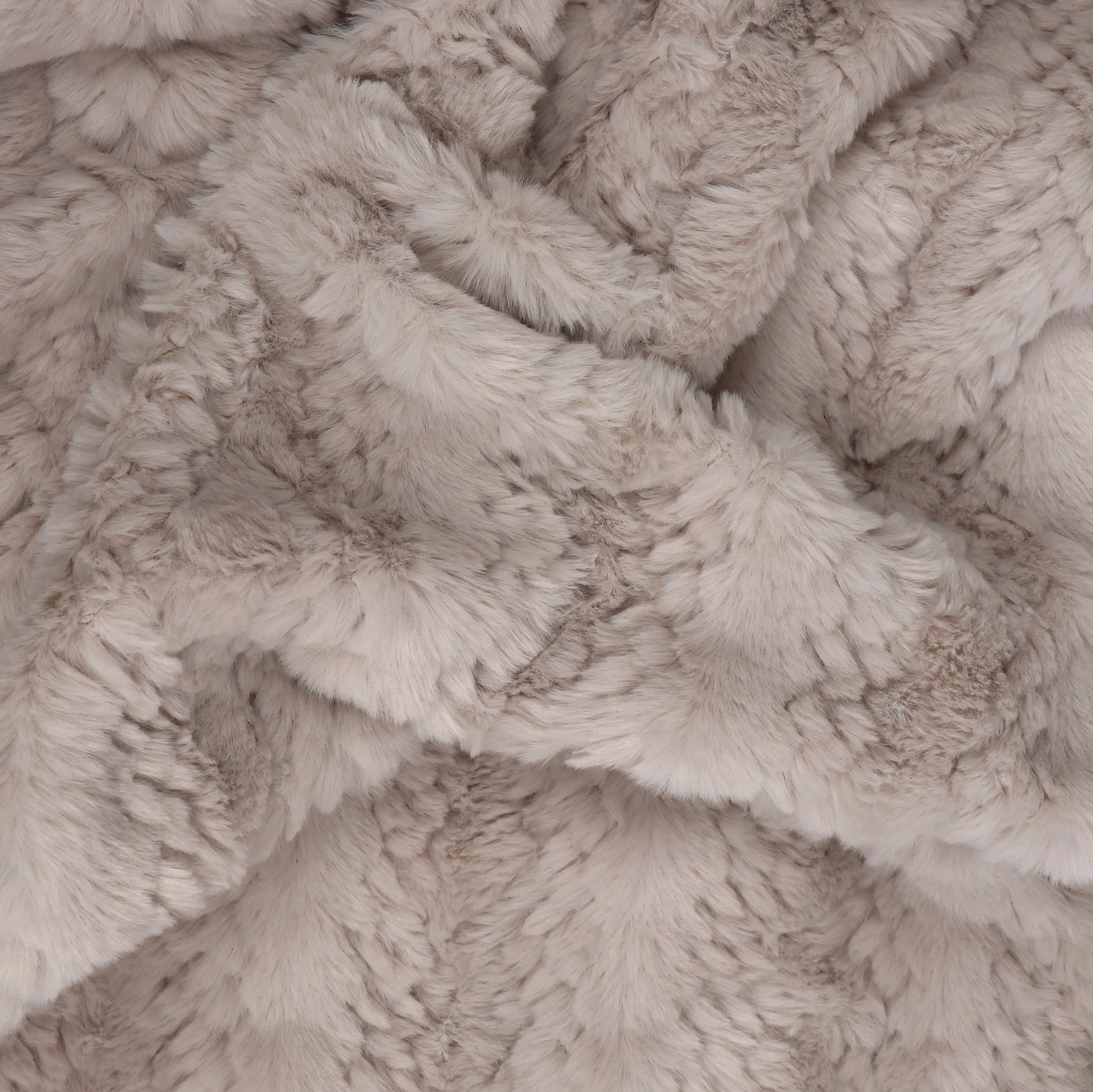 Faux Fur - Cable - Light Beige - SALE