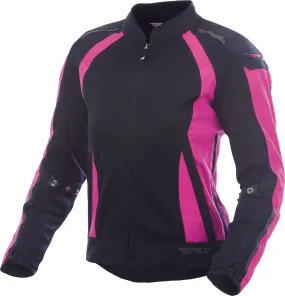 FLY RACING WOMEN'S COOLPRO MESH JACKET JACKET PINK/BLACK 3X 477-8058-7