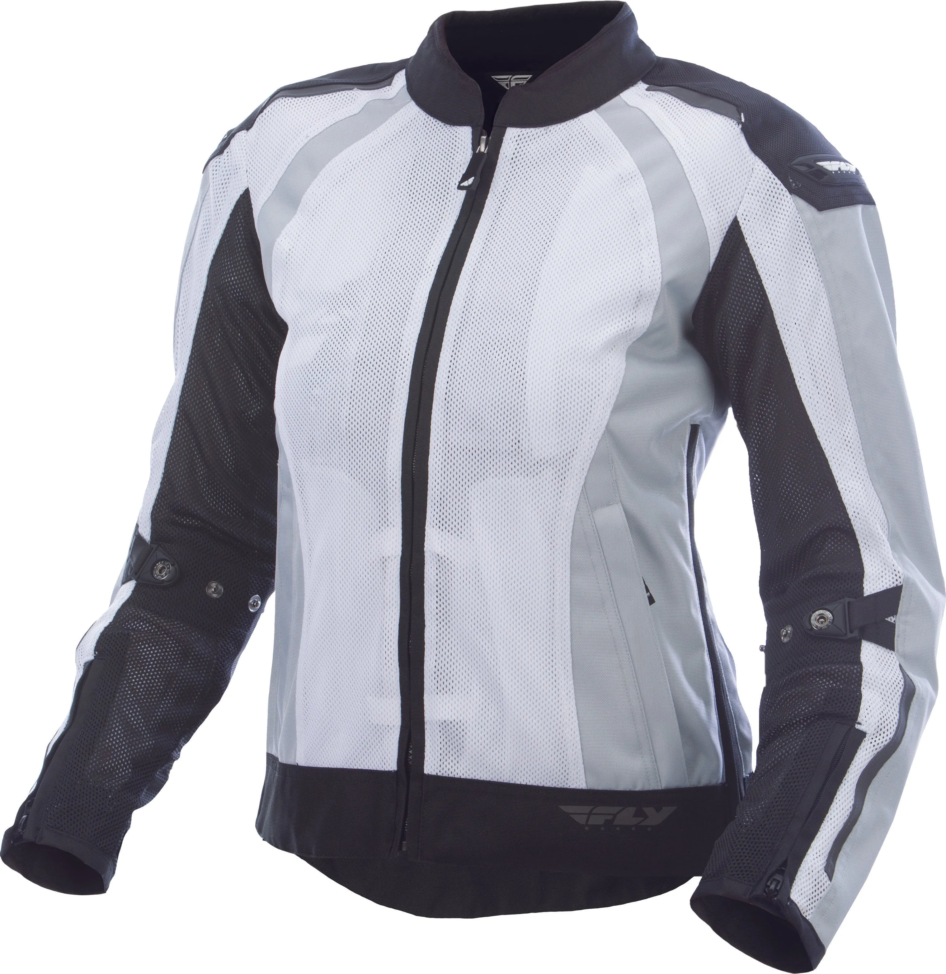 FLY RACING WOMEN'S COOLPRO MESH JACKET WHITE/BLACK MD 477-8056-3