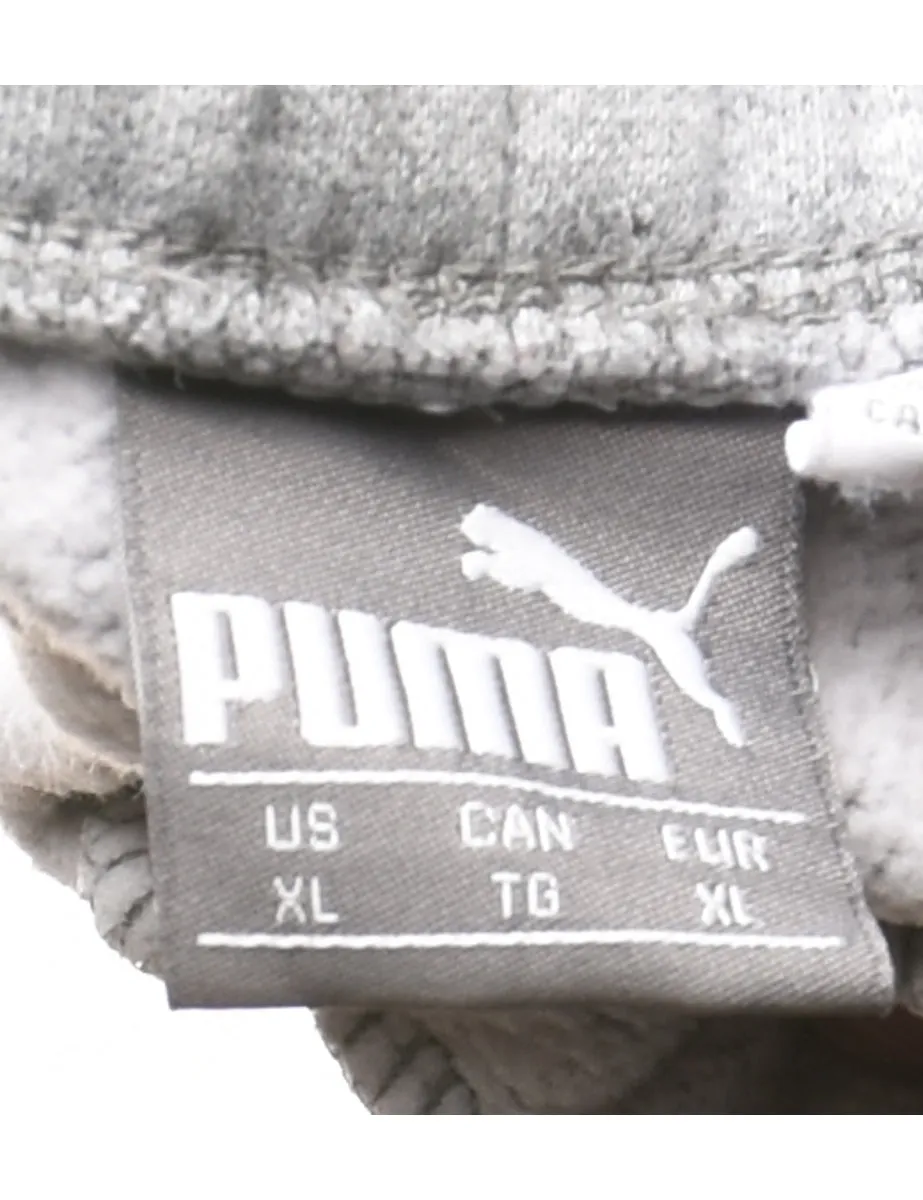 Grey & Black Puma Jogging Bottoms - W34 L30