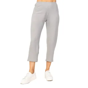 Habitat French Terry Solid Easy Capri in Gull - 87160 - Size S Only!