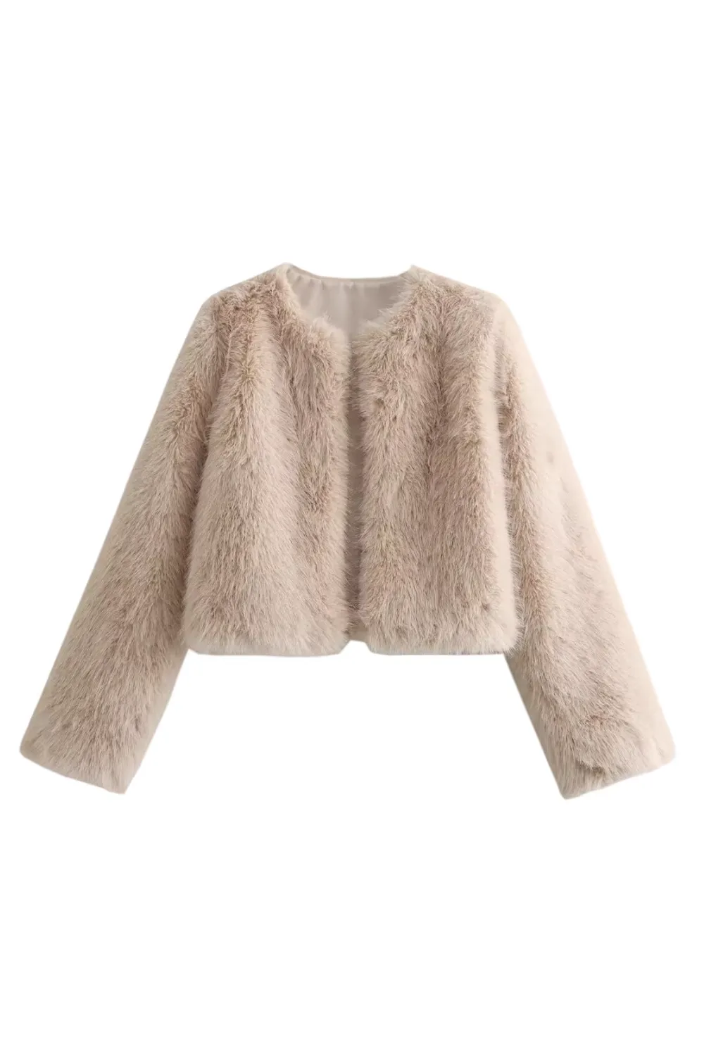 'Harper' Faux Fur Short Jacket (3 Colors)