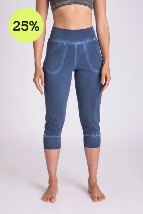 I'mPerfect Stonewash Slouchy Capri Pants 25%off