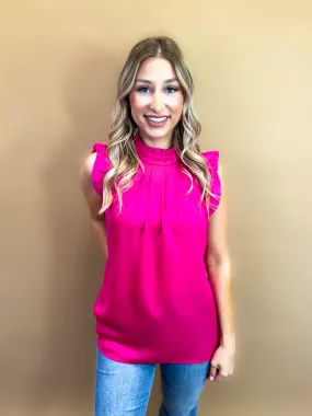 Jaylene Mock Neck Top