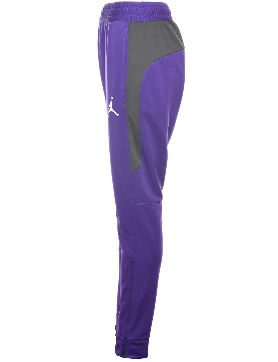 Jordan Purple Jogging Bottoms - W28 L28