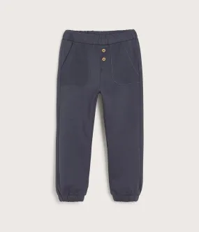 Kids navy blue jogging trousers