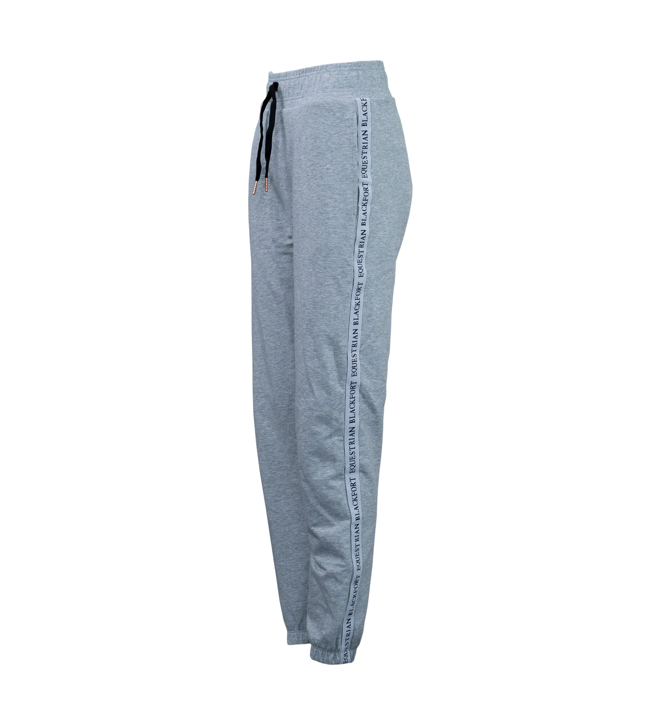 Light Grey Marl Cotton Jogging Bottoms