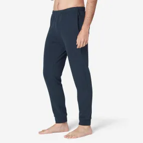 Men's Warm Fitness Jogging Bottoms 100