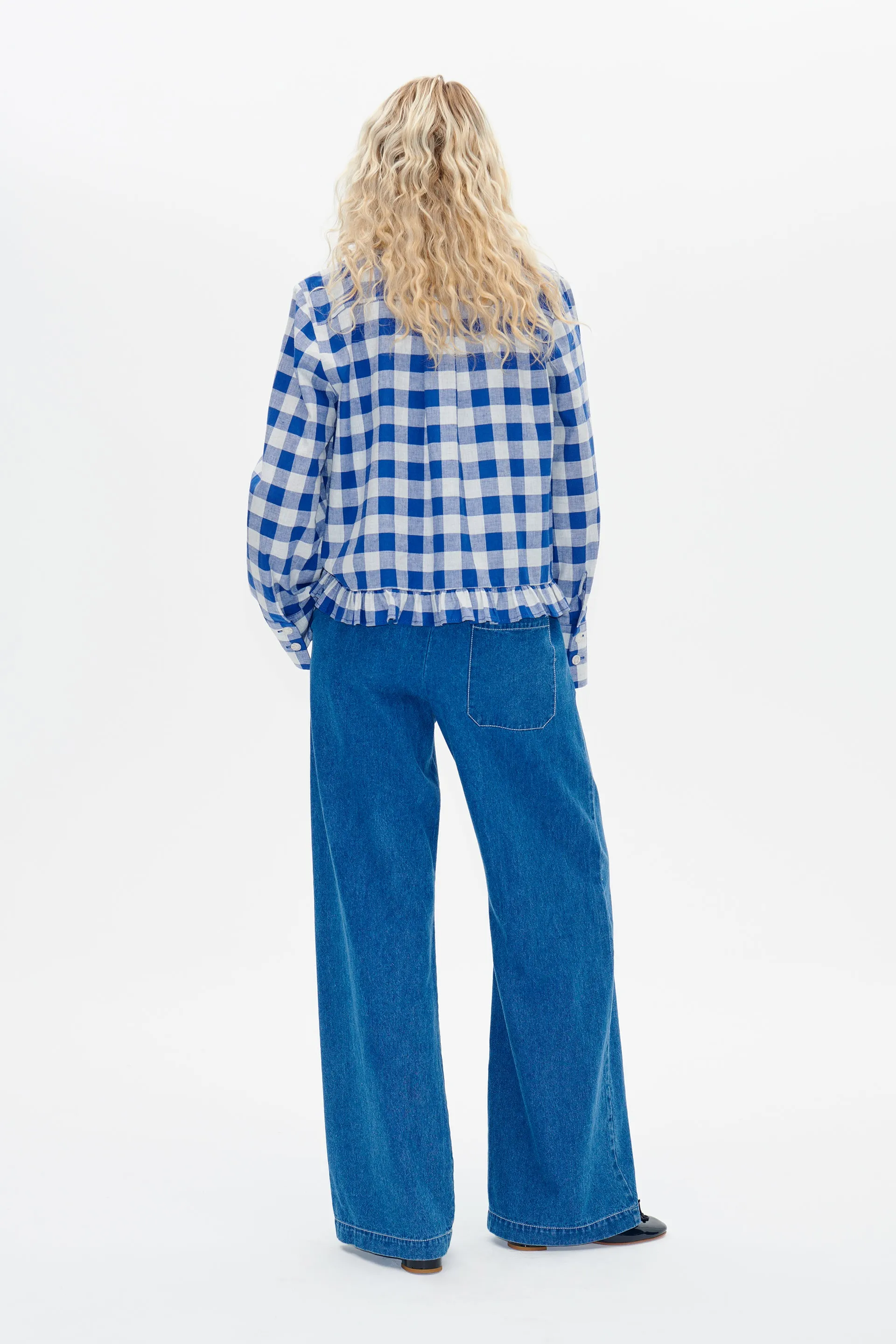 MILUNA | Blue Sailor Check