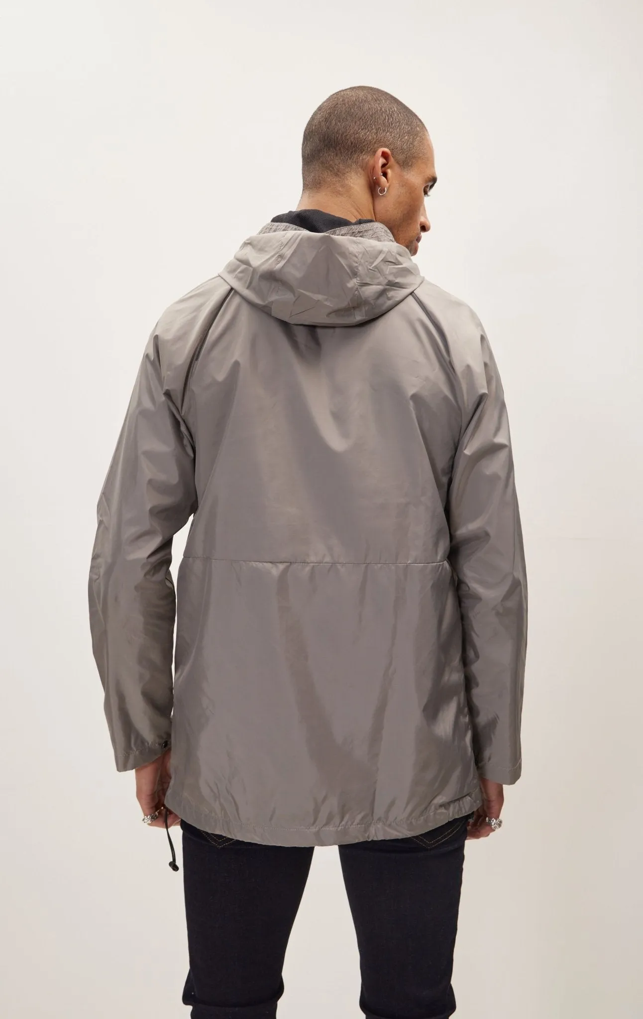 Modern Rain Coat - Grey