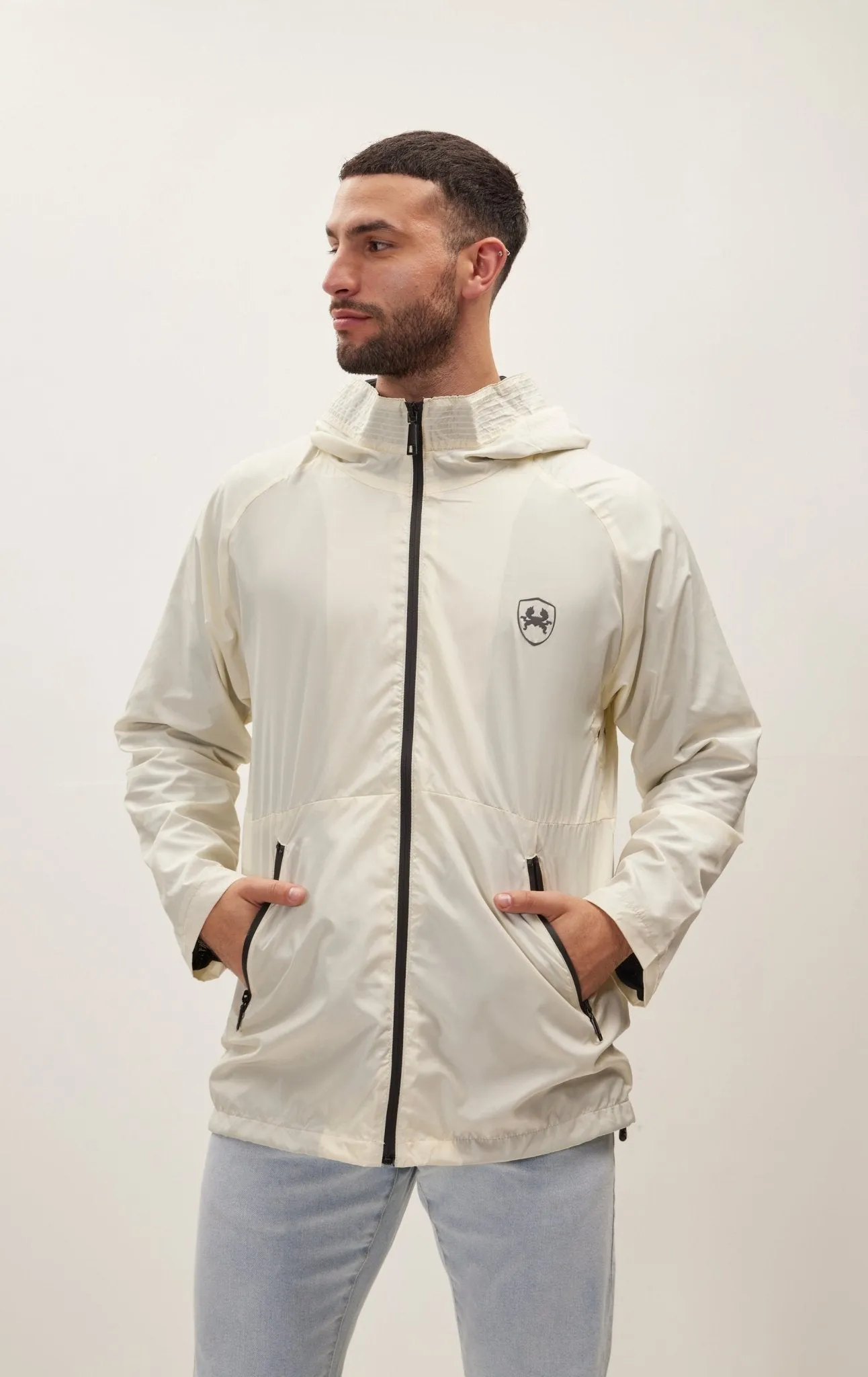 Modern Rain Coat - Off White