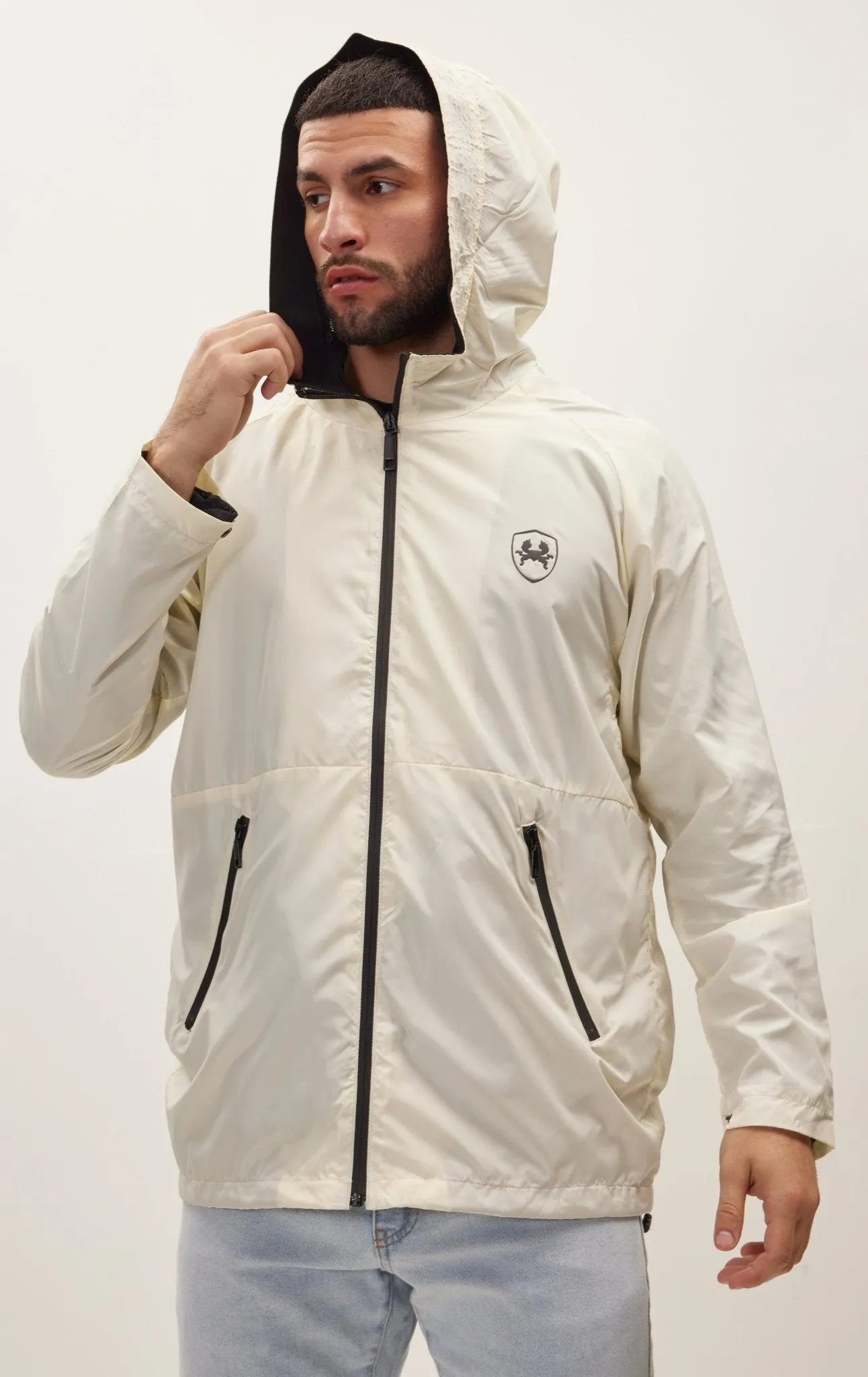 Modern Rain Coat - Off White