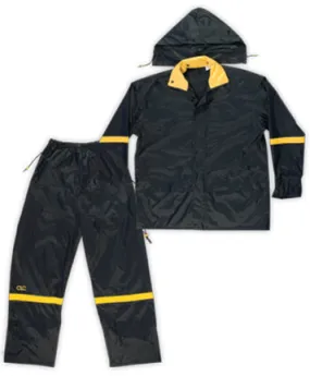 RAIN SUIT X LARGE BK