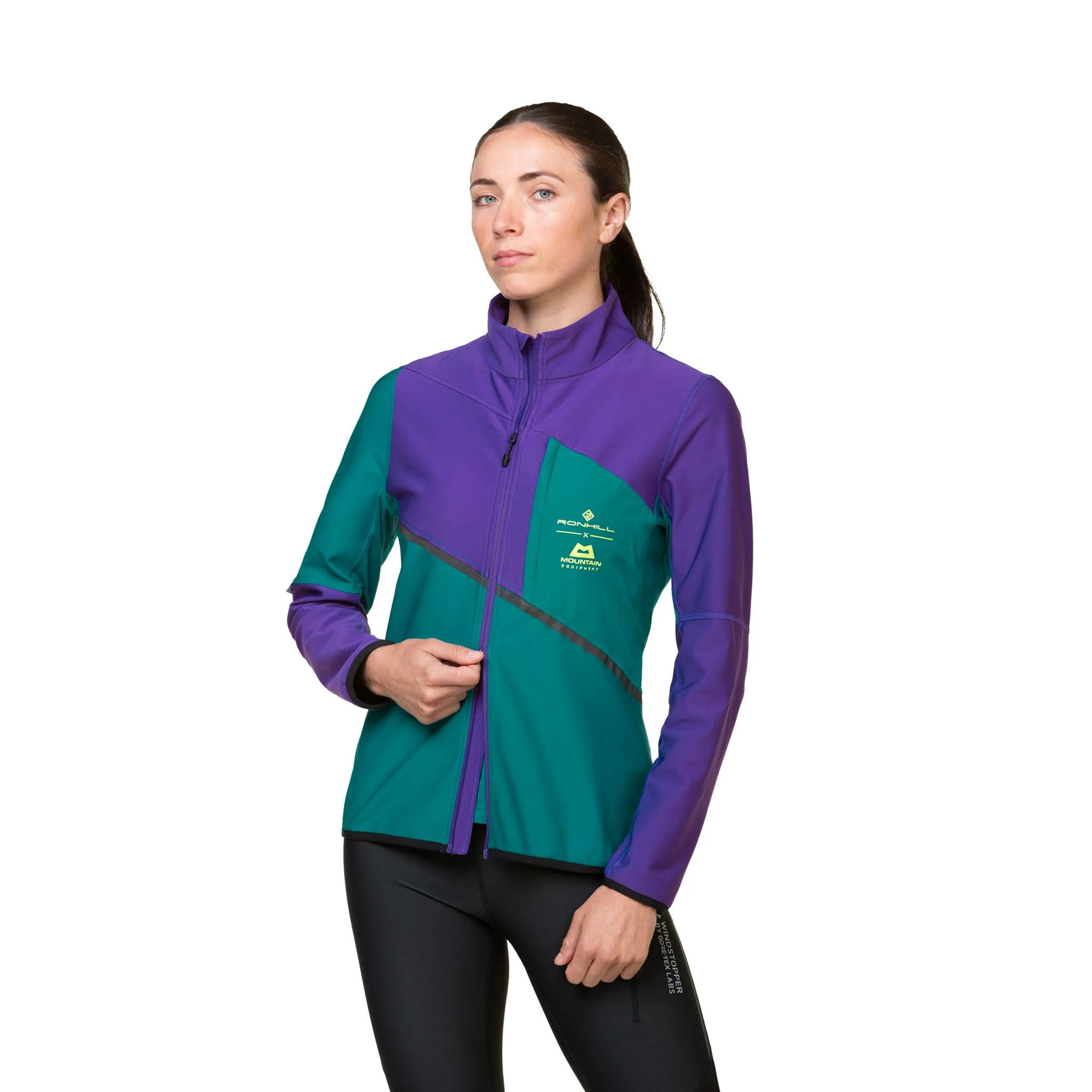 Ronhill | Women's Tech GORE-TEX Windstopper Jacket - Marine/Regal Purple