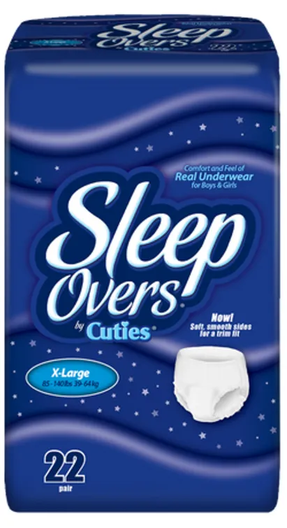 Sleep Over Youth Pants Ex Large 1000ml 38-64kg (Packet 22)