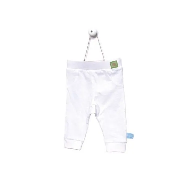 Snoozebaby Long Pants in White - 4 Sizes