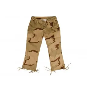 Womens Camo Capri Pants