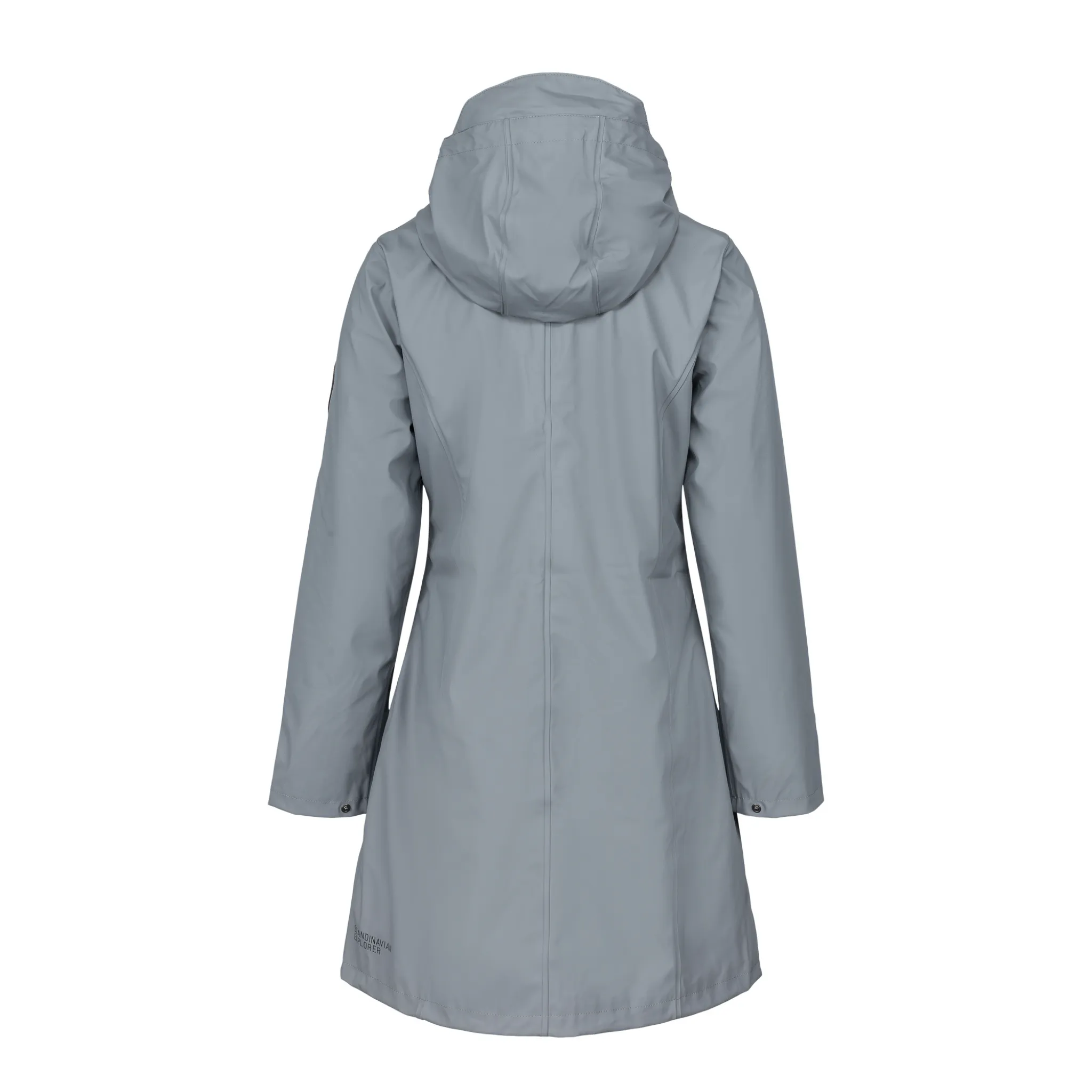 Women's Scandinavian Raincoat - Light Grey